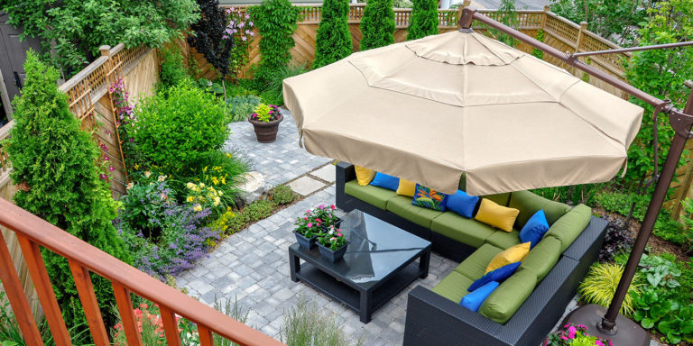 Patio en pavés à faire soi-même