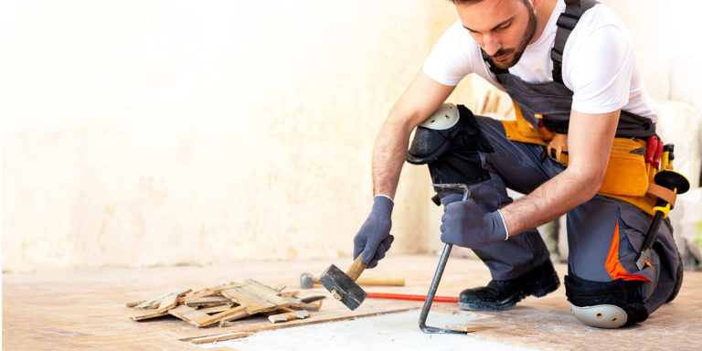 Comment enlever un vieux plancher