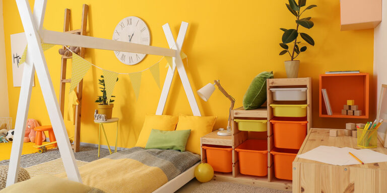 La peinture des chambres d’enfants