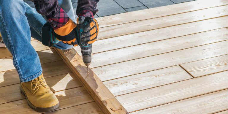 Des outils Makita pour votre projet de terrasse