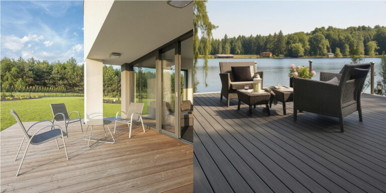 Entretien des terrasses : bois et matériaux composites