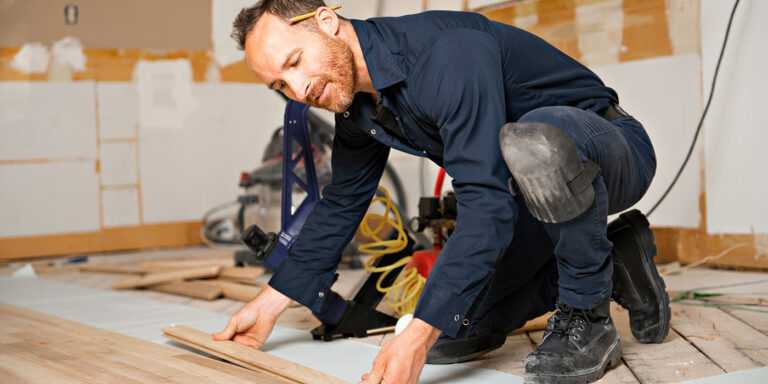 Protégez vos genoux et le plancher sur lequel vous vous agenouillez!
