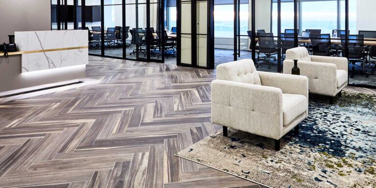 Motifs créatifs de carreaux de plancher