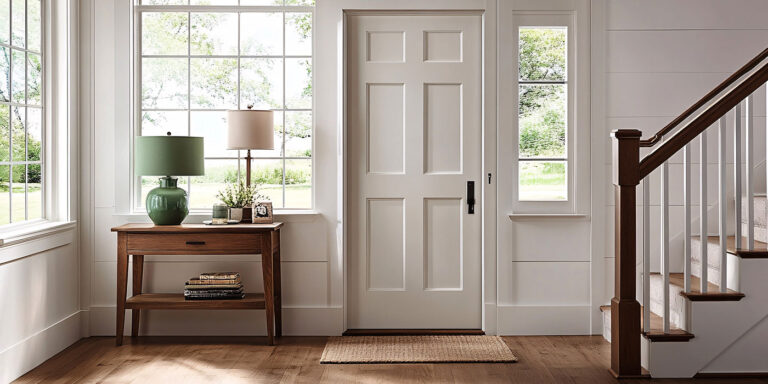 Types de portes extérieures